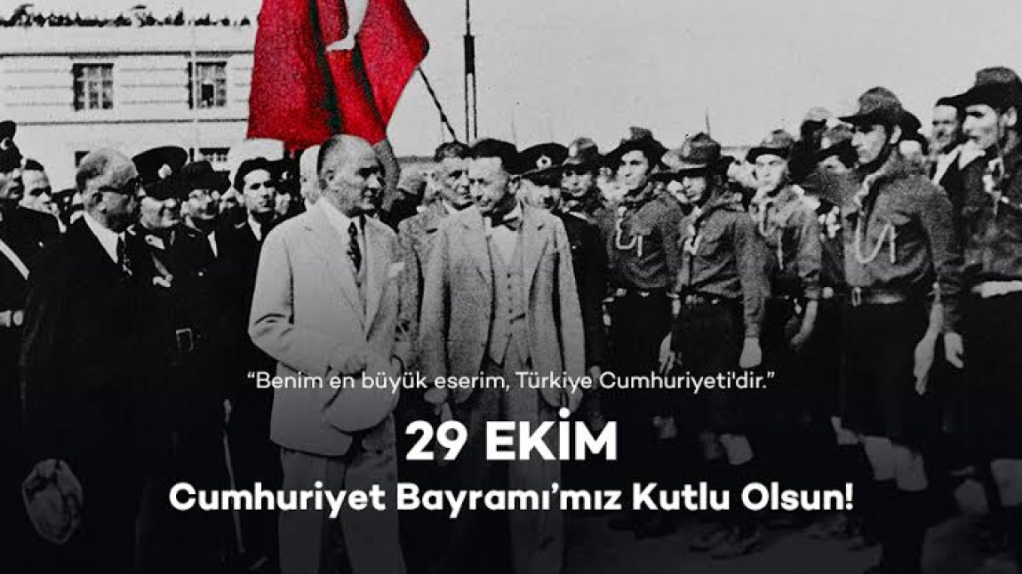 29 Ekim Cumhuriyet Bayramı Kutlama Programı