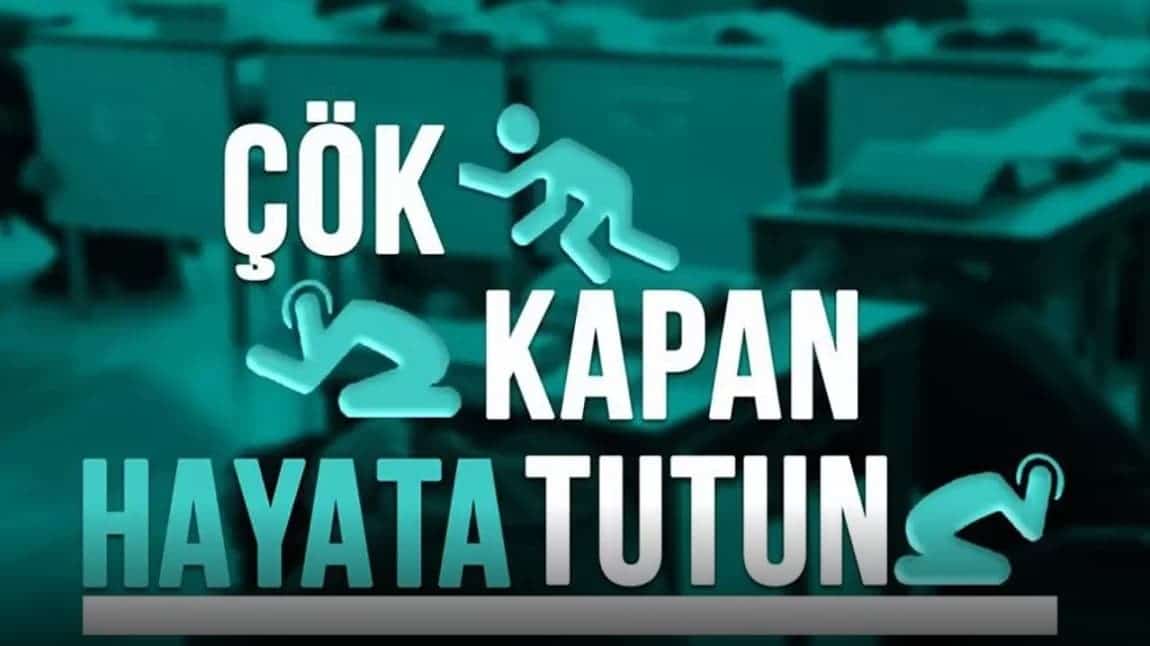 1-7 Mart Deprem Haftası Dolasıyla Okulumuzda 